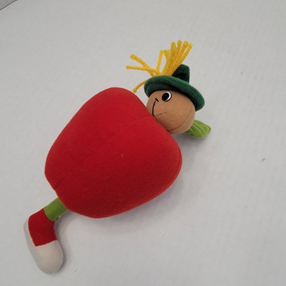 The Busy World of Richard Scarry Apple Lowly Worm Book Hungry caterpillar Plush - Picture 2 of 10